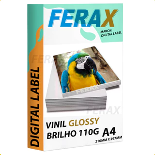 Vinil Adesivos Branco Brilho A4 para impressora Jato De Tinta A4 Prova Dágua. Folhas Glossy Papel Vinil adesivo fotográfico brilhante para impressão de Foto artesanato. Pode usar resina