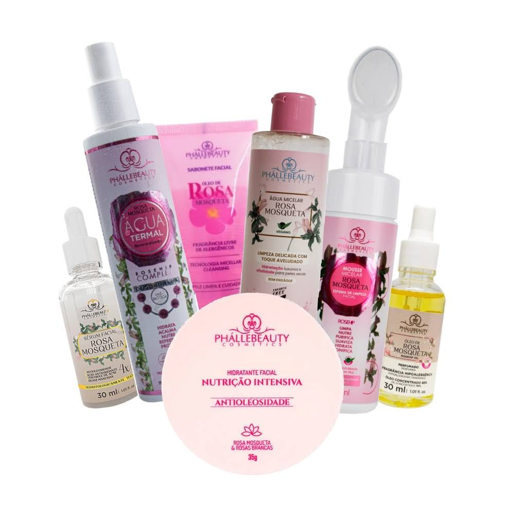 Linha Rosa Mosqueta Da PhalleBeauty | Shopee Brasil