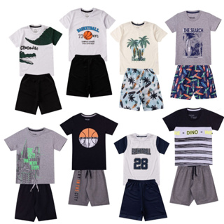 Kit Sortido 6 peças 3 Conjuntos Infantil Menino Tamanho 1 ao 14 .