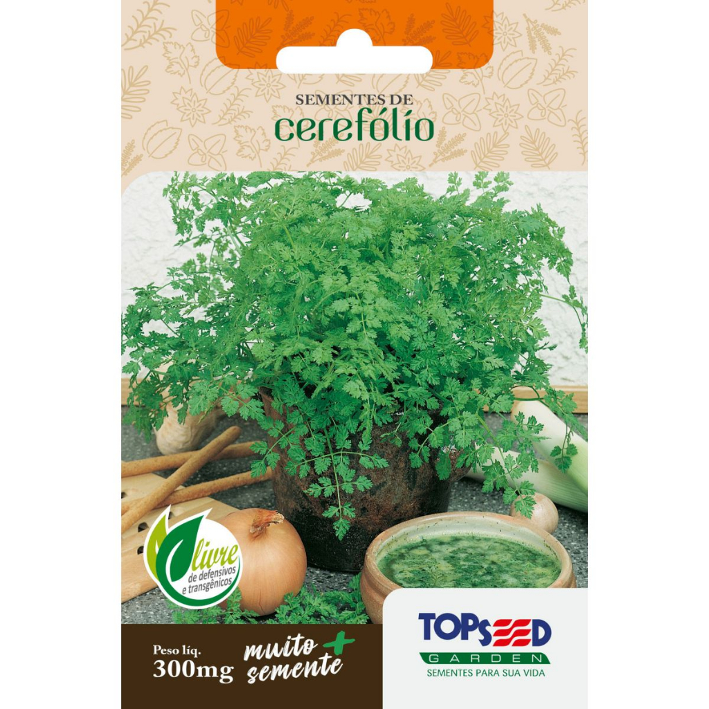 Sementes de Cerefolio - Topseed Linha Tradicional | Shopee Brasil