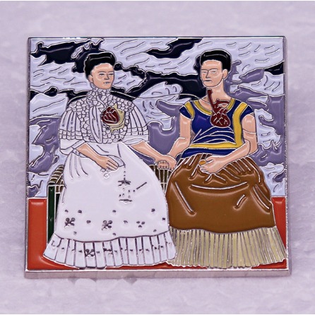 Broche Frida Kahlo en Canetille - Bijou d'Art Unique | By