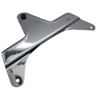Suporte de placa do Fusca Traseiro Inox - Até o ano de 1970