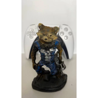 Rocket Raccoon Guardiões da Galáxia Boneco Colecionável Resina