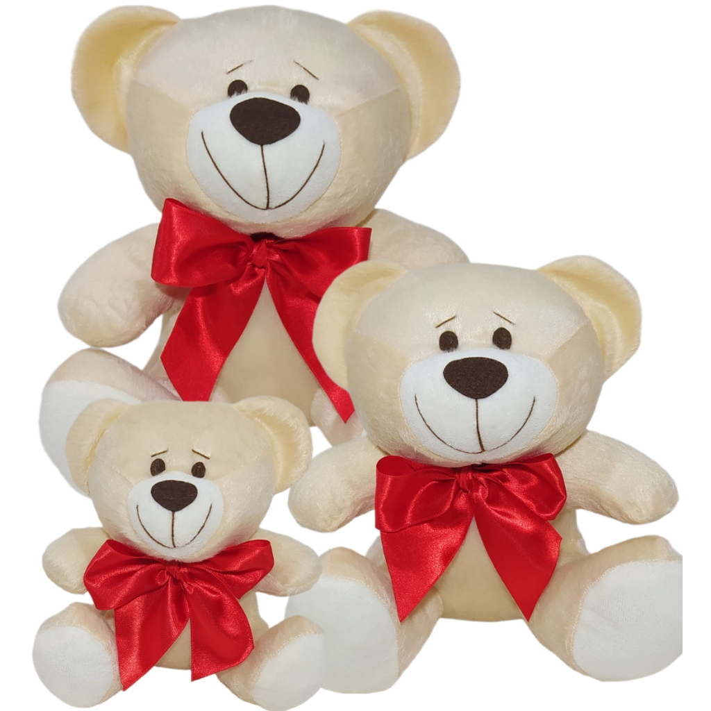 Brinquedo Pelúcia Urso Ted com Avental Vermelho: Filme Ted 2 Teddy