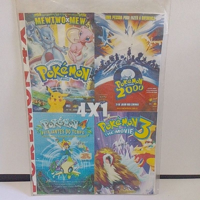 Fita VHS Desenho Pokemon O Mistério do Farol Dublado Video Cassete