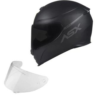 Capacete moto Asx Eagle Fosco + Viseira Fume