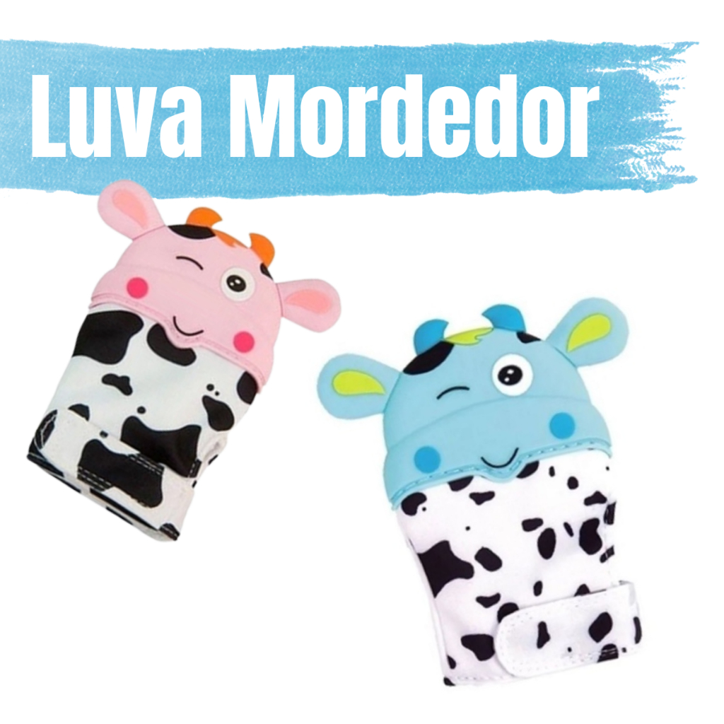 LUVA COM MORDEDOR UNIK