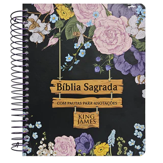 Bíblia para Anotações | KJA | Jardim Preta