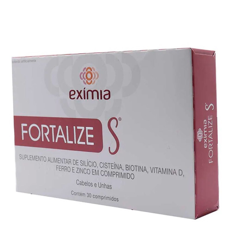Suplemento Alimentar Eximia Fortalize S 30 Comprimidos | Shopee Brasil