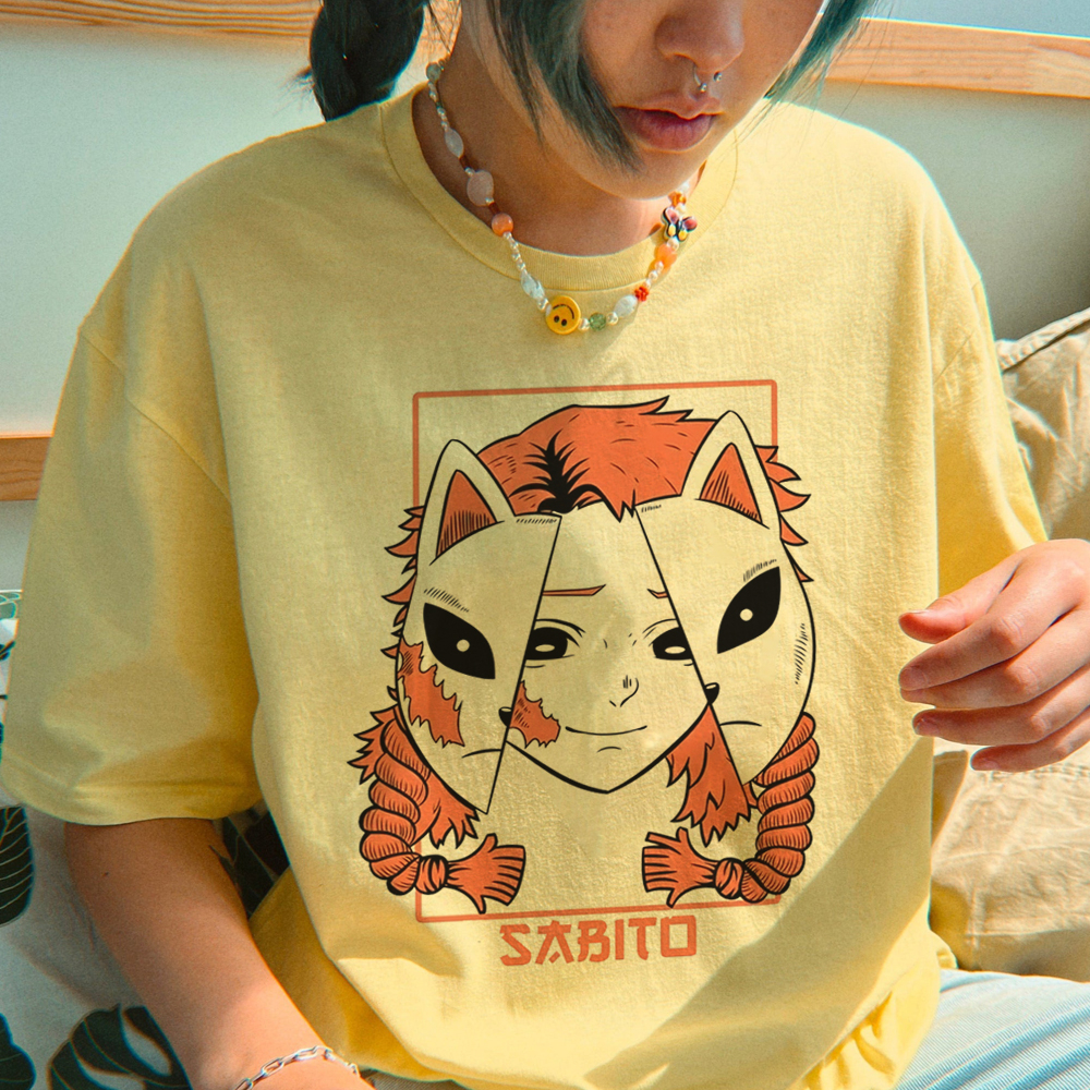 Camiseta Sabito Kimetsu no Yaiba Demon Slayer anime | Shopee Brasil