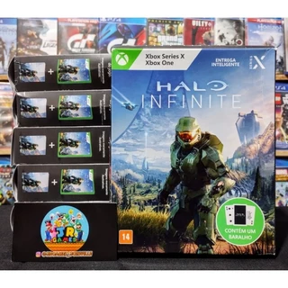 Hallo Infinite Edição Exclusiva com Baralho Xbox One/Xbox Series X Lacrado Mídia Física - Envio Rápido