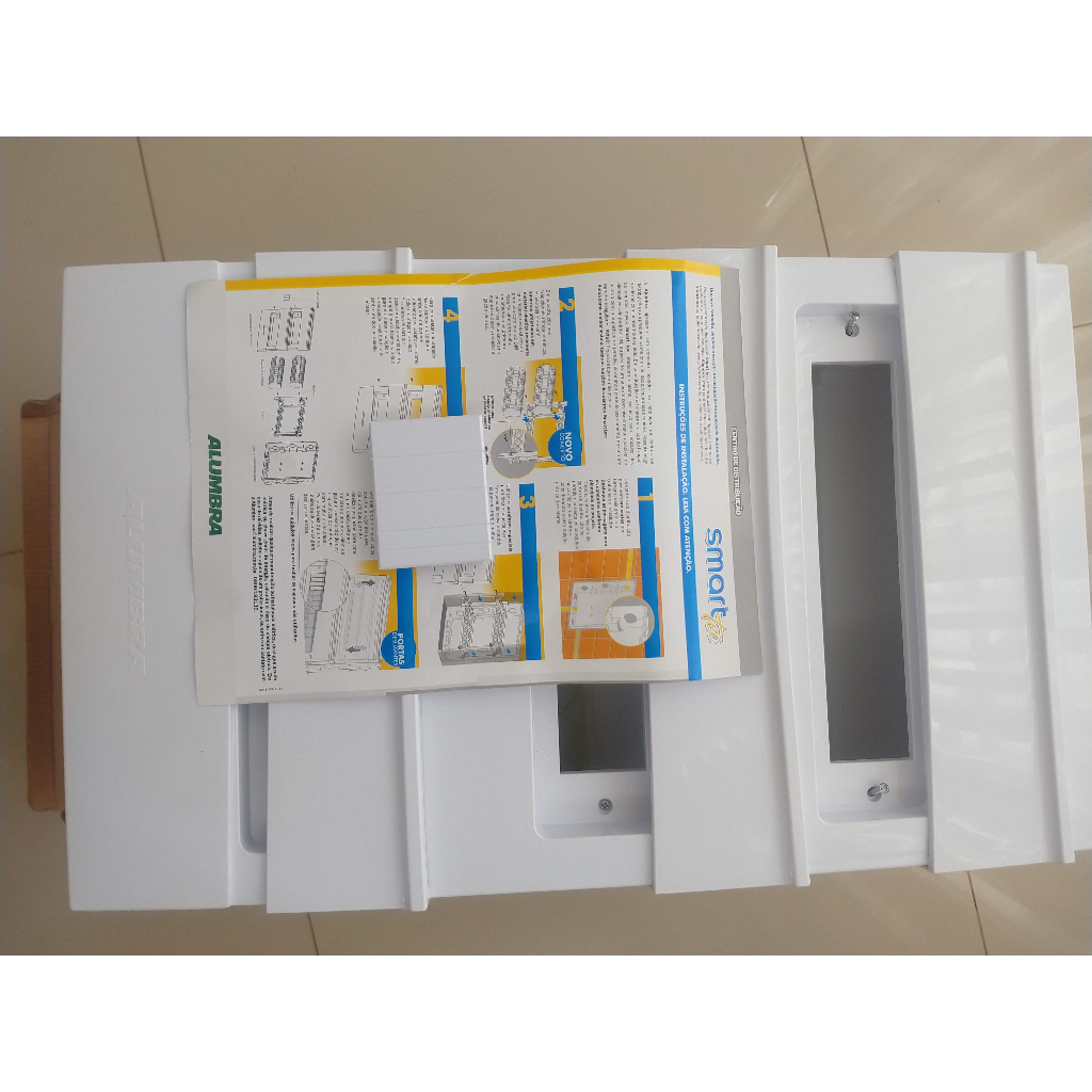Quadro de Distribuição para 36 Disjuntores de Embutir - Alumbra