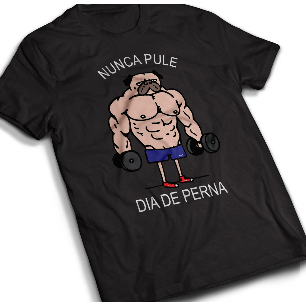 Camiseta Básica Algodão academia maromba treino musculação rato