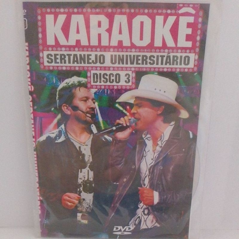 Sertanejo Universitários, 2020, Rock, Forró 8 Dvds Karaoke