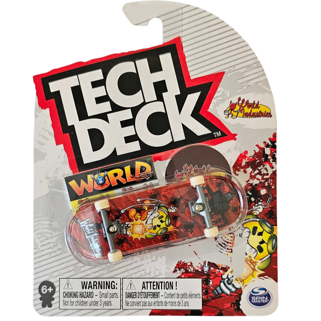 Skate De Dedo - Tech Deck - World Industries - Sunny