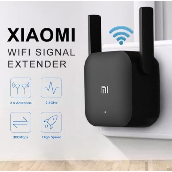 Repetidor de Sinal Xiaomi Mi Pro R03 300MBPS preto - original da xiaomi ...