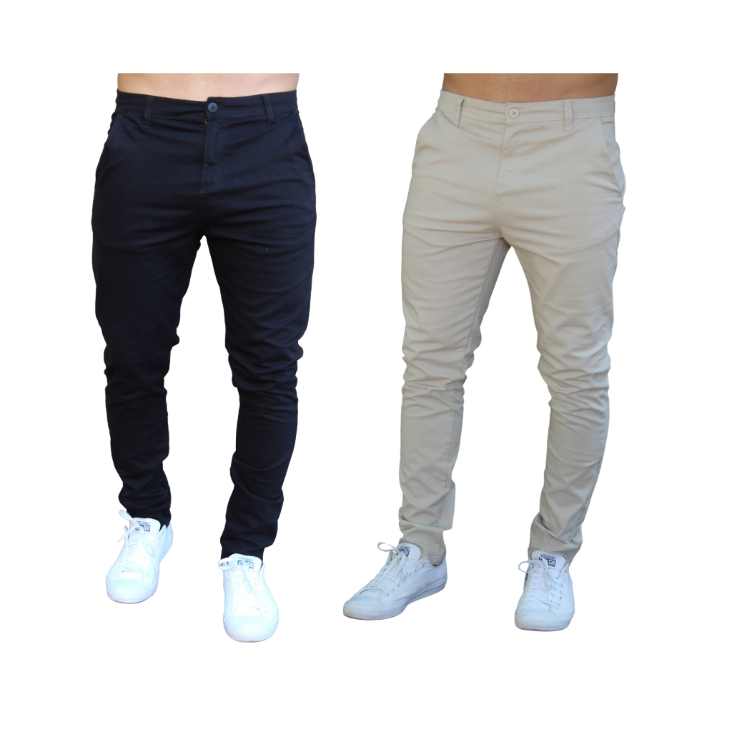 Calça Masculina Plus Size Esporte Fino Estilo Social - Sport Fino Tamanho  48 ao 52 - Escorrega o Preço