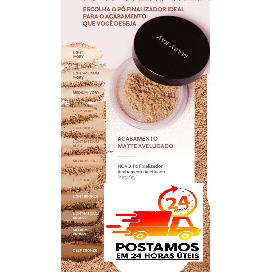 Pó Finalizador Acabamento Acetinado Mary Kay Promoção