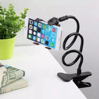 Suporte de Mesa e Bancada com Presilha Flexível Para Smartphones e Celulares Multifuncional