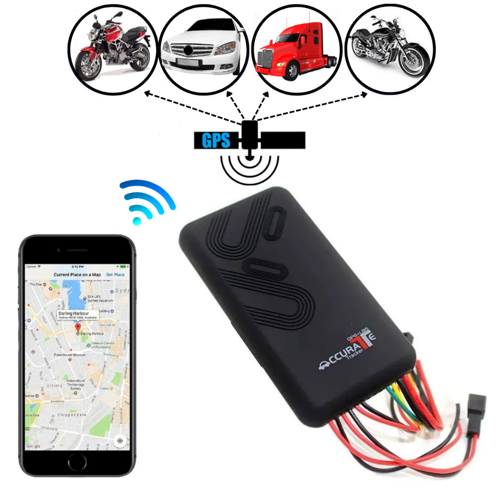 Rastreador Veicular Bloqueador Gps Gsm Gprs Tracker Alarme Pronta Entrega Envio Imediato