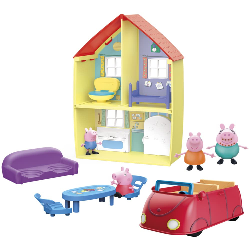 Casa Peppa Pig com Acessórios 3 + F2167 Hasbro em Promoção na Americanas