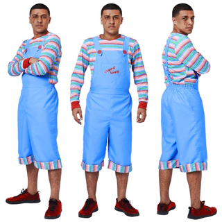 Fantasia Chucky Brinquedo Assassino Halloween Adulto