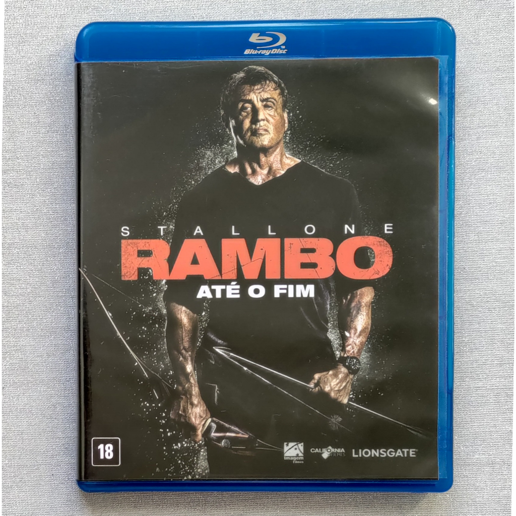 Filme Rambo 5: Até O Fim - Blu-ray Original - Lacrado Dub