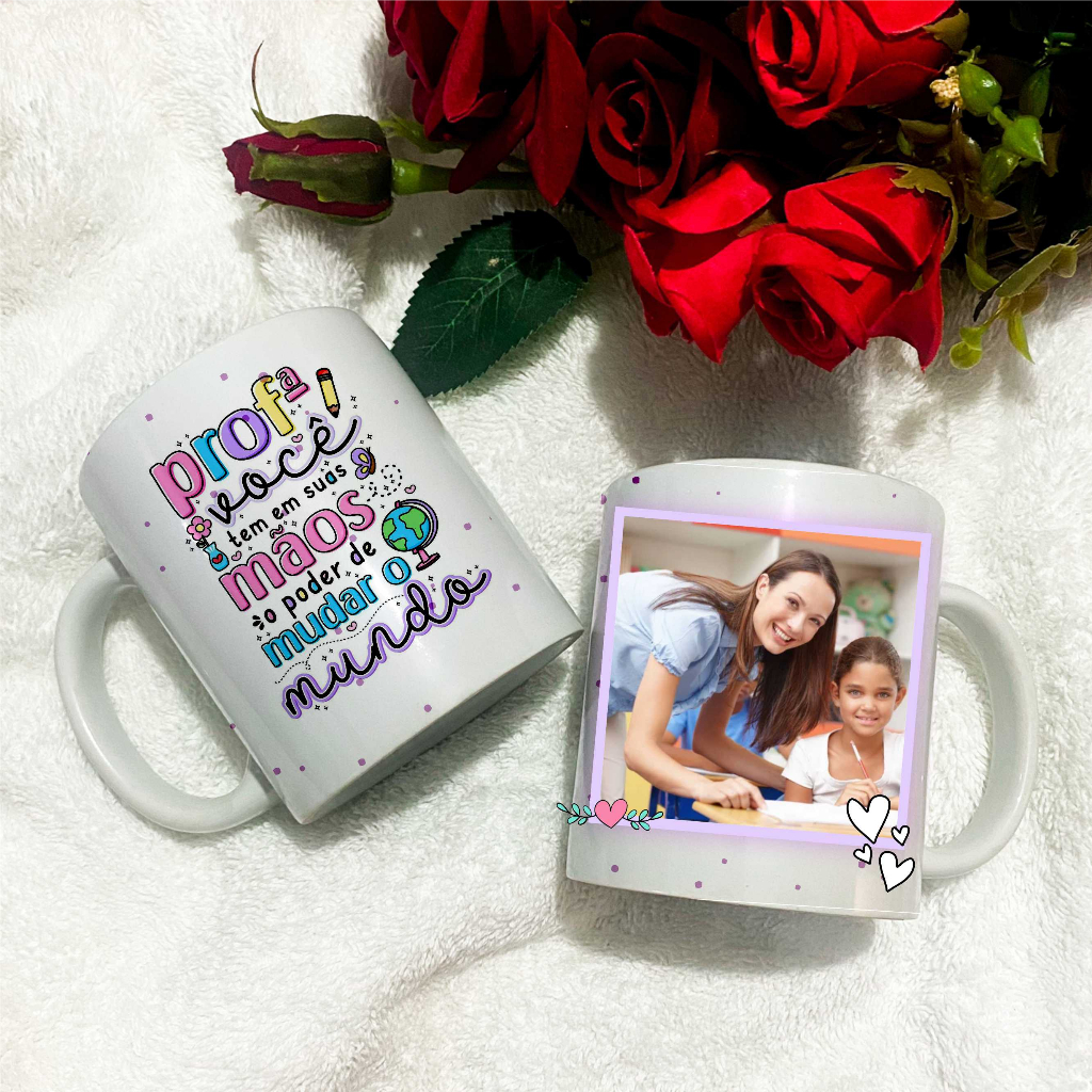 Você Tem o Poder de Mudar o Mundo Caneca Personalizada