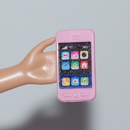 Barbie doll hot sale phone