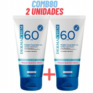 Kit 2 Protetor Solar facial FPS 60