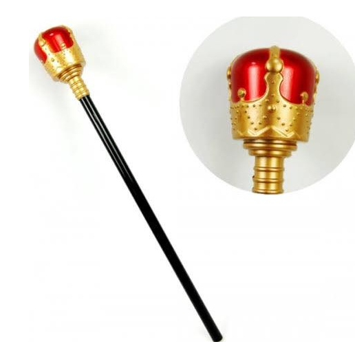 Cetro Cajado de Príncipe Rei - Festa Fantasia