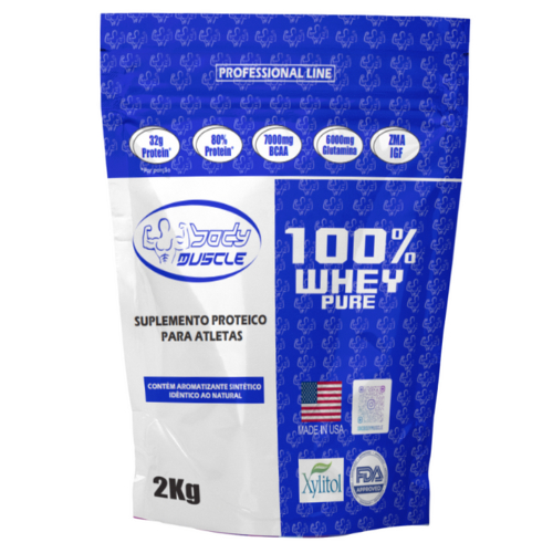 100% Whey Pure 2Kg – Body Muscle