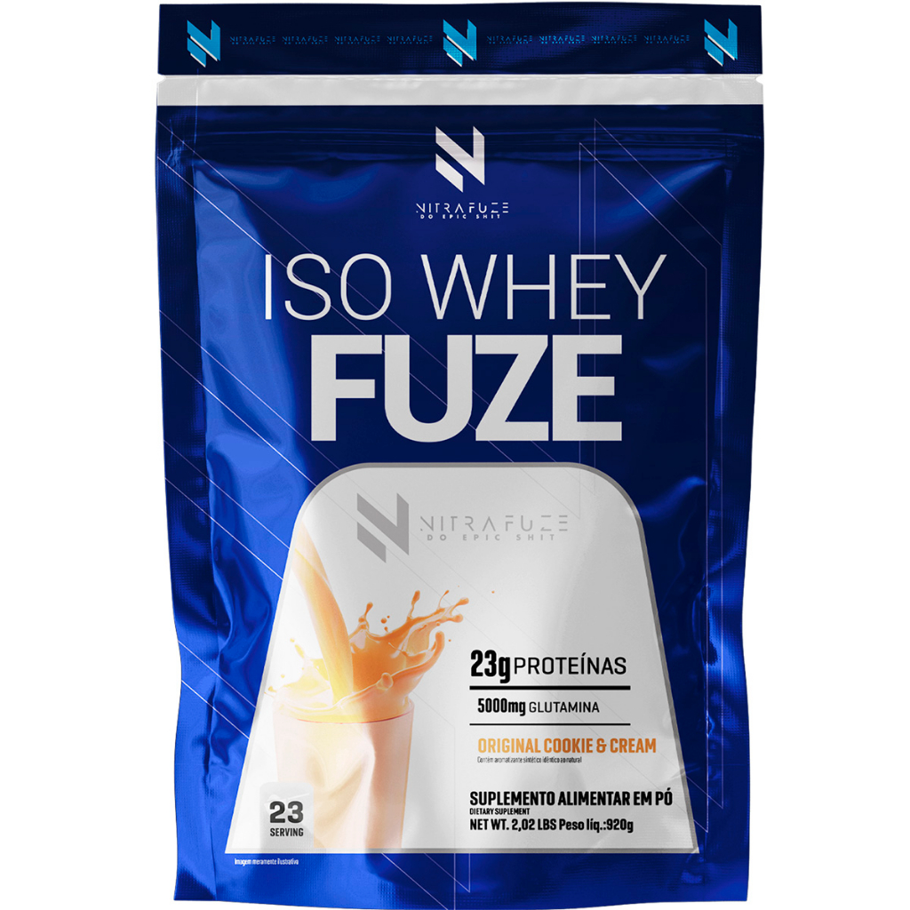 Iso Whey Fuze 920g Original Under Labz Nitra Fuze