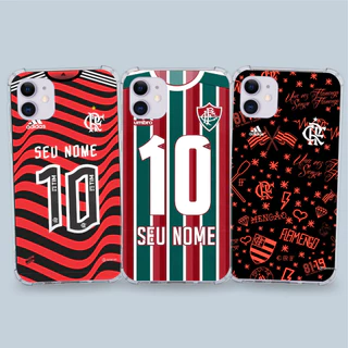 Kit 3 Capas celular personalizadas Times 2 alta Qualidade