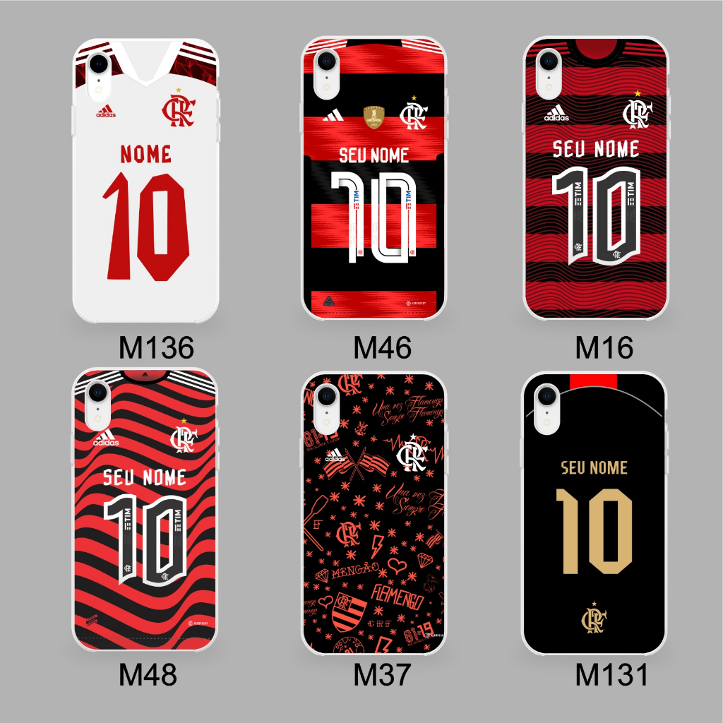 Kit 3 capas celular personalizada Times Alta Qualidade | Shopee Brasil