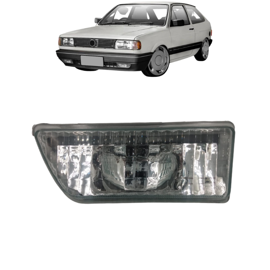 Farol Milha Gol Saveiro Voyage Quadrado Raiado 1987 Á 94