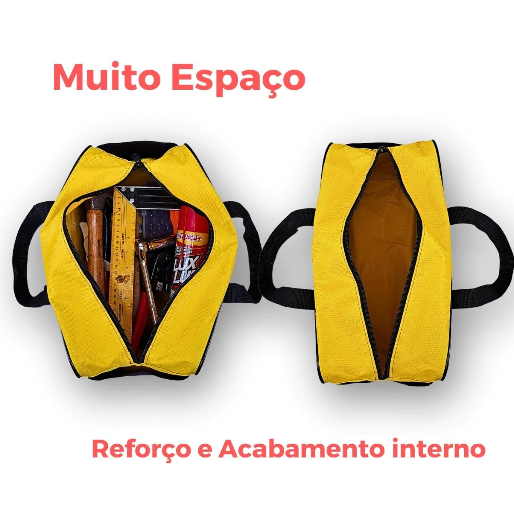 Bolsa De Lona Mala Para Ferramentas Eletricista 8 Divisões envio imediato já