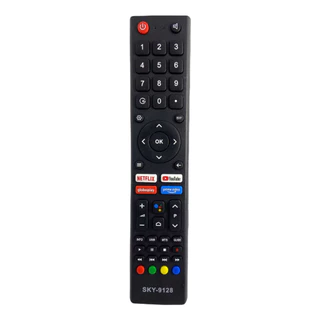 Controle Remoto para TV LED Philco Smart com Netflix / Youtube / Globo Play / Prime Vídeo - PTV50G71AGBLS