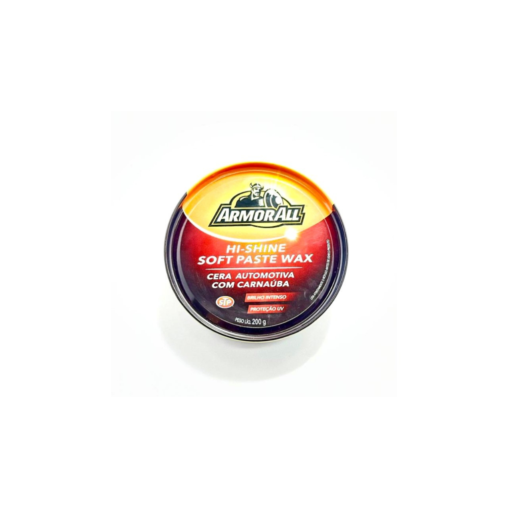 Cera Tradicional Armorall Pasta Lata Hi-Shine Soft Paste Wax Stp 200g