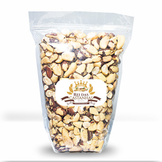 Castanha do Pará Quebrada Premium [COM ATM] 1KG - Rei das Castanhas