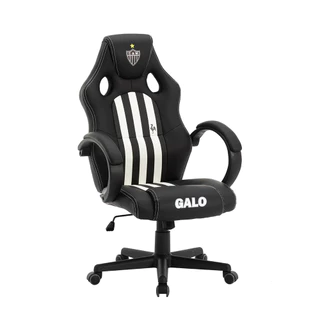 Cadeira Gamer Atlético Mineiro Giratória Boxbit Modelo Fanático Assento estofado