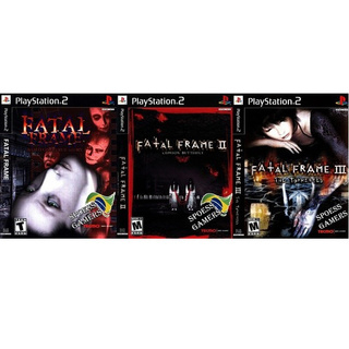 COLEÇÃO (03 JOGOS) FATAL FRAME PS2