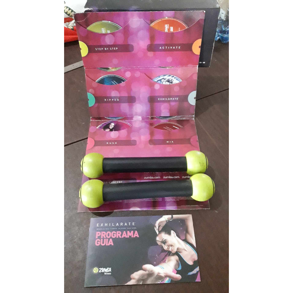 zumba fitness 6 dvd aulas exhilarate original