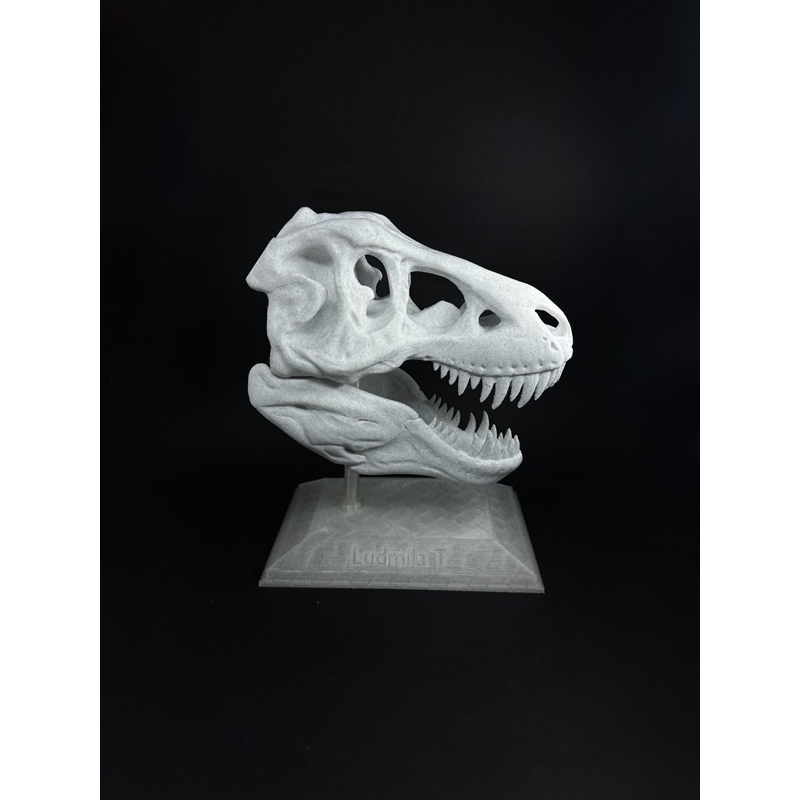 Crânio T-Rex / Dinossauro - Monte do seu jeito - Personalizado - 3D