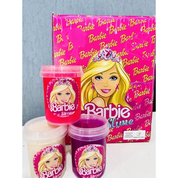 Barbie slime best sale glitter slimes