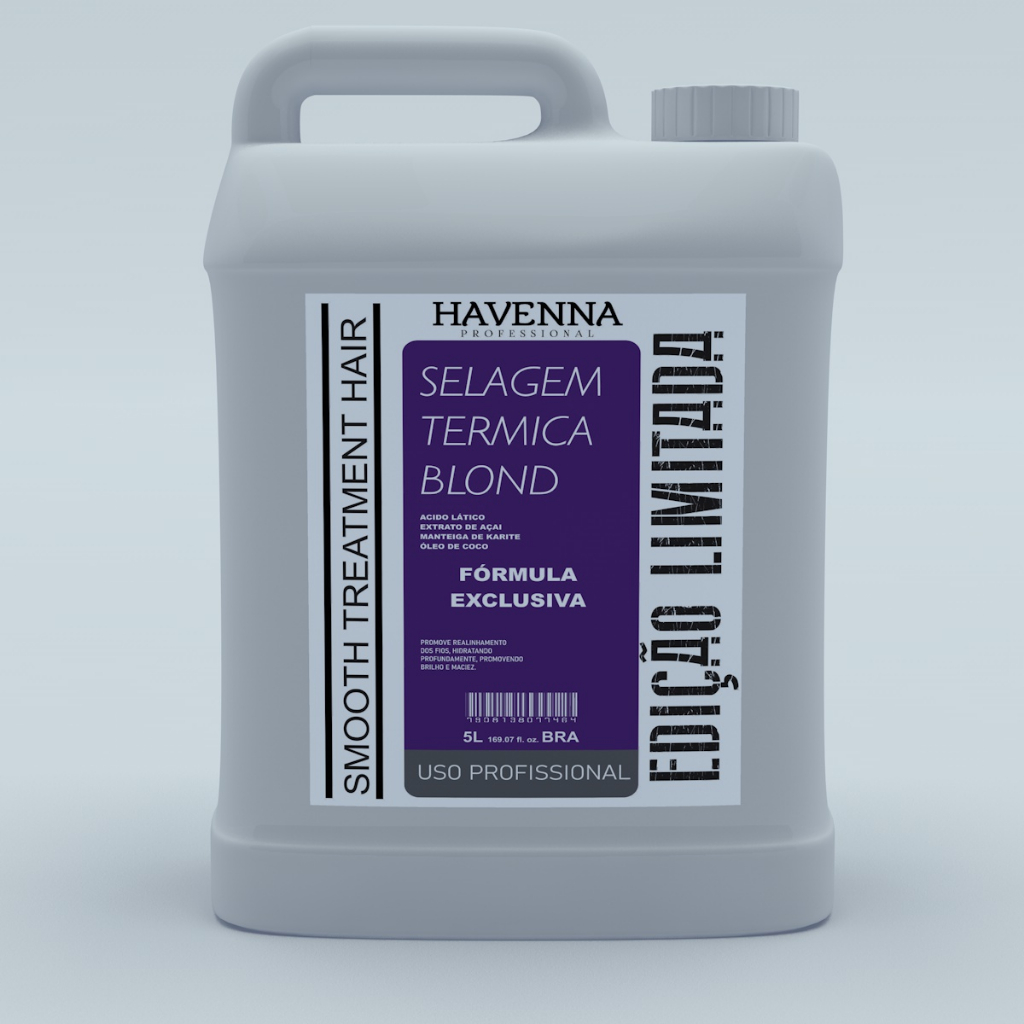Progressiva sem formol Profissional de Salao 5 Litros Blond Edição ...