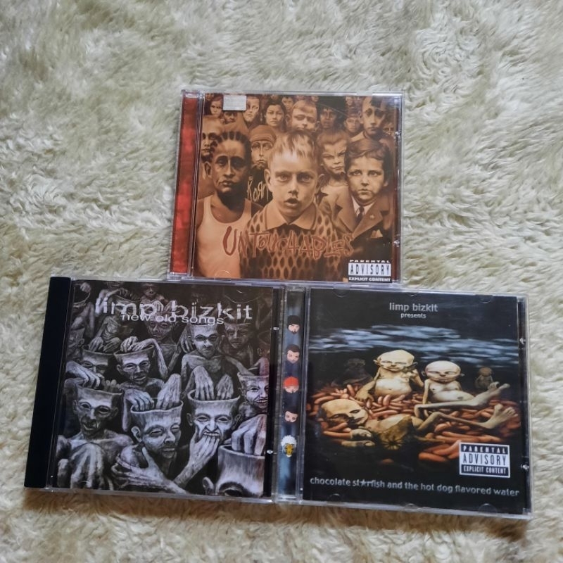 Cds Limp Bizkit e Korn New Old Songs, Chocolate Starfish And The Hot Dog Flavored Water