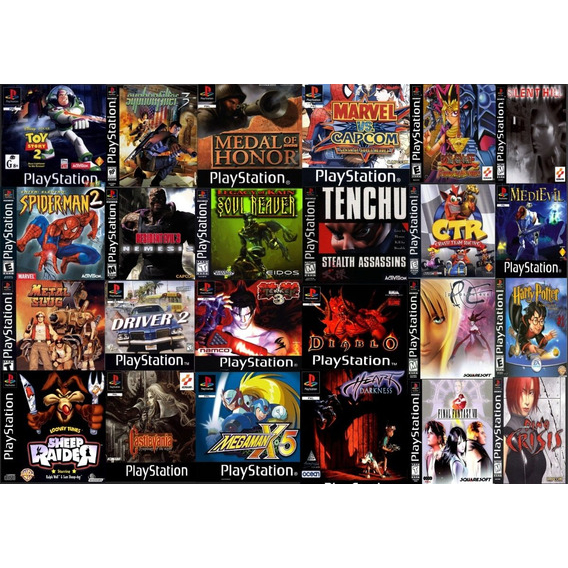 5 Jogos para PS1 - ESCOLHA