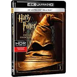 Blu-ray 4k Ultra Hd Harry Potter E A Pedra Filosofal Dub/leg Lacrado
