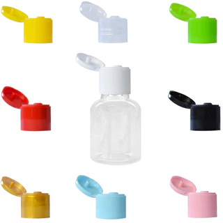 100 Mini Frascos Plástico 20ml C/ Tampa Fliptop  P/ Cremes e Cosméticos em Oferta na Shopee